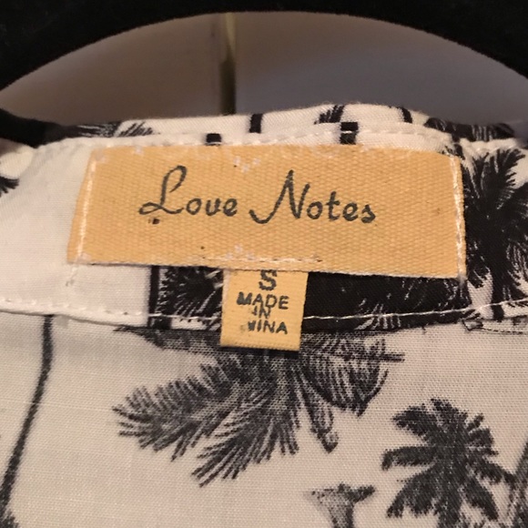 Palm tree button down - Picture 4 of 4